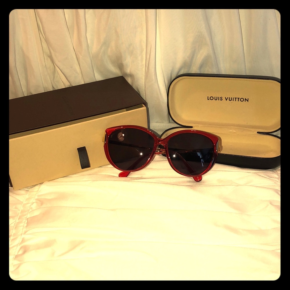 Louis Vuitton Red Sunglasses